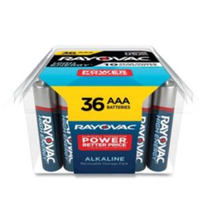 Rayovac? Alkaline AAA Batteries, 36/Pack