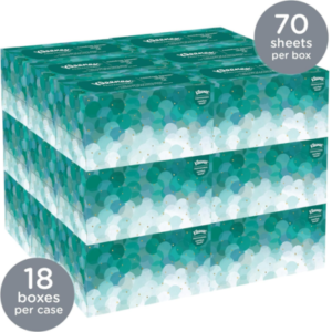 Kleenex Ultra Soft Hand Towels, POP-UP Box, 1-Ply, 8.9 x 10, White, 70/Box, 18 Boxes/Carton (11268CT)