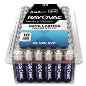 Rayovac? Alkaline AAA Batteries, 60/Pack