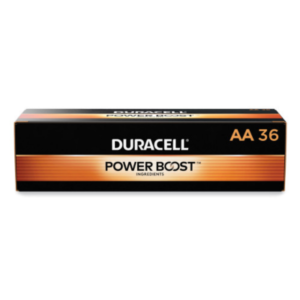 Duracell? Power Boost CopperTop Alkaline AA Batteries, 36/Pack (AACTBULK36)