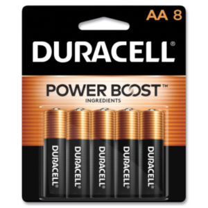 Duracell? Power Boost CopperTop Alkaline AA Batteries, 8/Pack (MN1500B8Z) Power Boost CopperTop Alkaline AA Batteries, 8/Pack (MN1500B8Z)